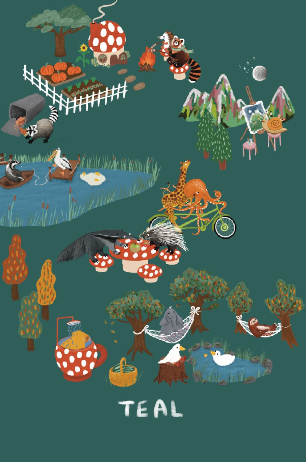 Woodland village t-shirt