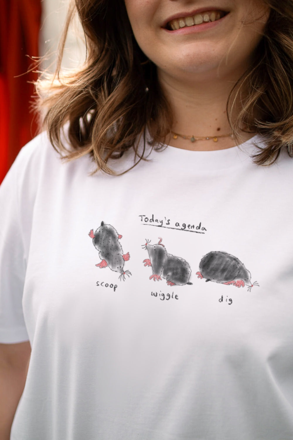 Will Hamilton-Davies The Mole & The Mound Inspired Tees - Mole, Bird, Beaver and Bee