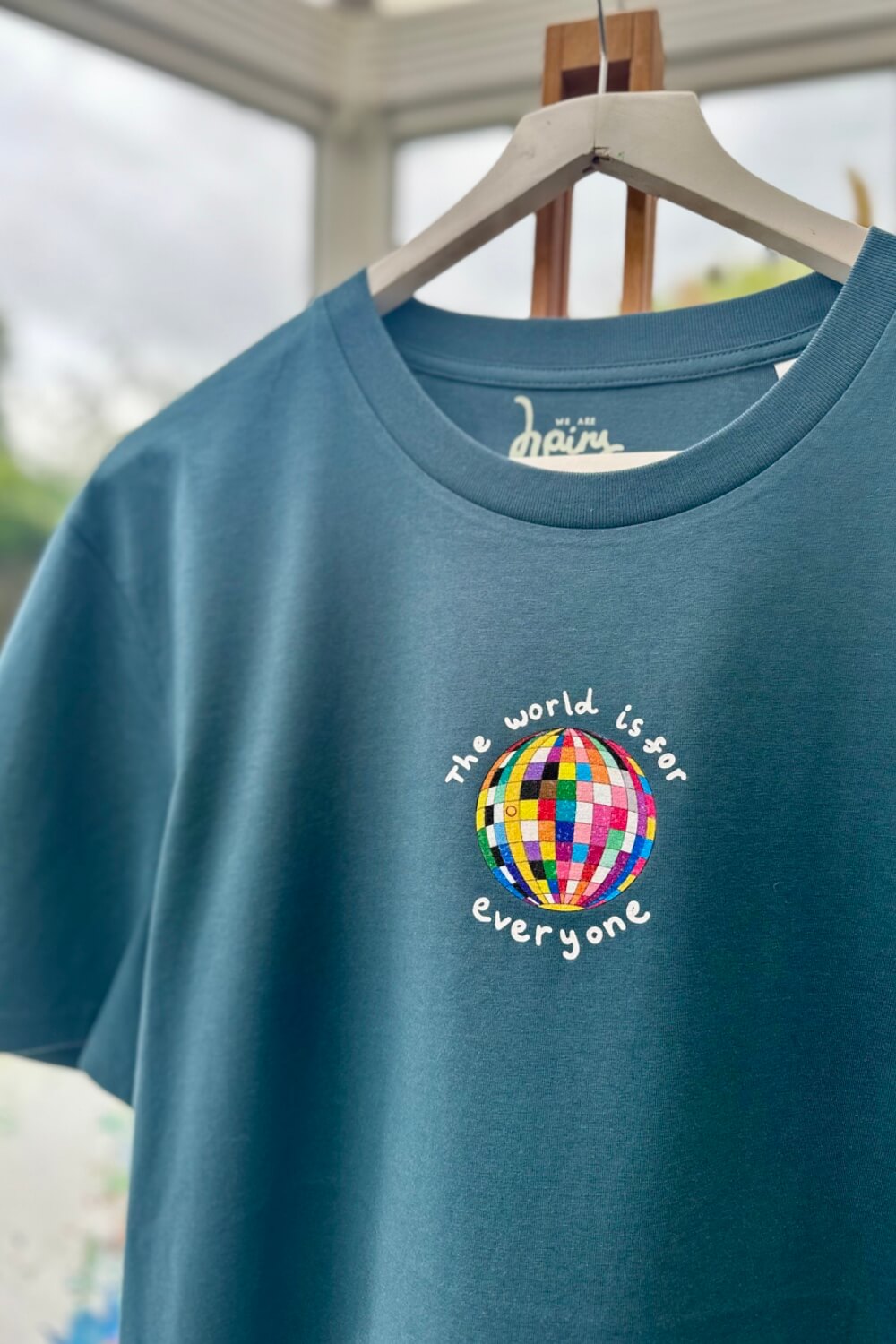 Pride Disco cats charity T-shirt, collaboration with Katie Budenberg, FOR AKT charity