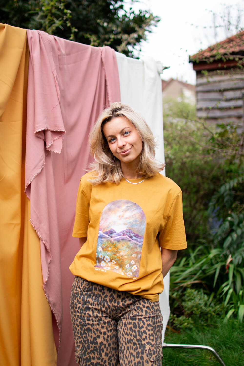 Growing in a wild landscape T-shirt