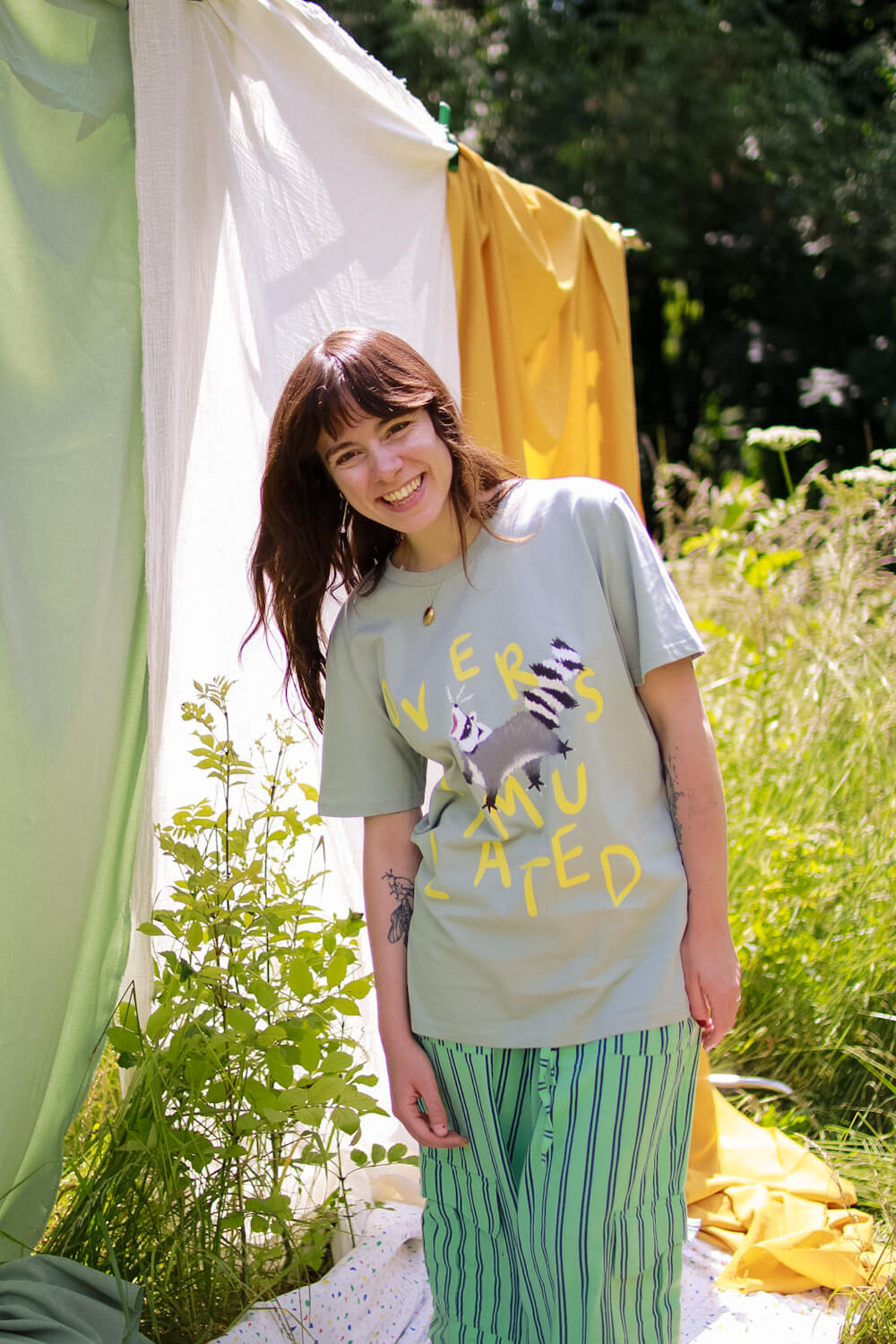 Overstimulated Raccoon Tee