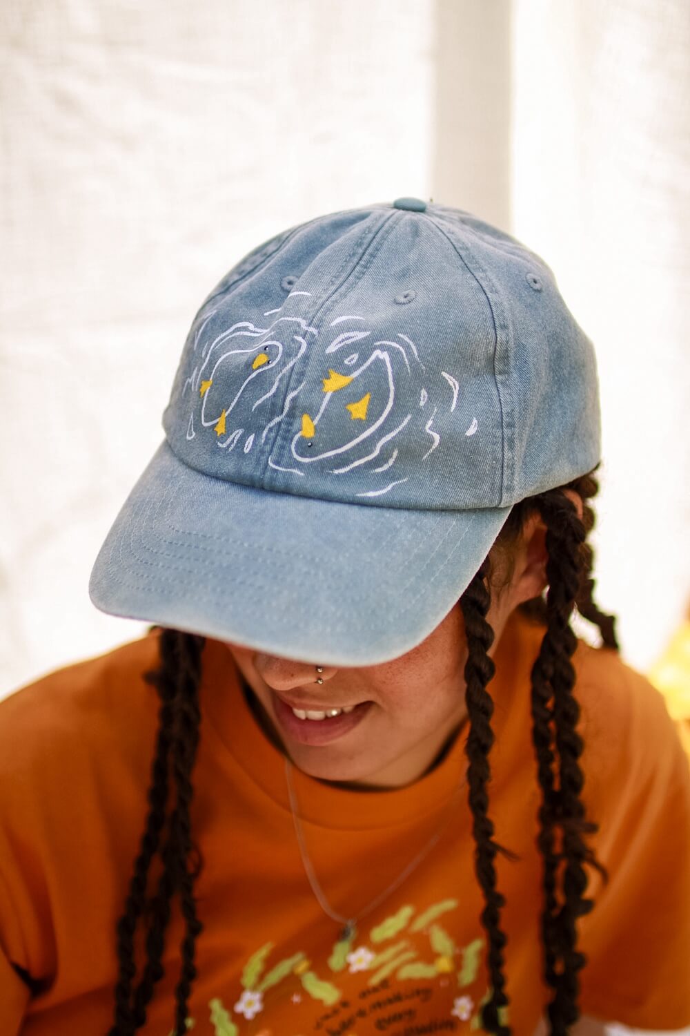 Hand Painted Limited Edition ducks cap