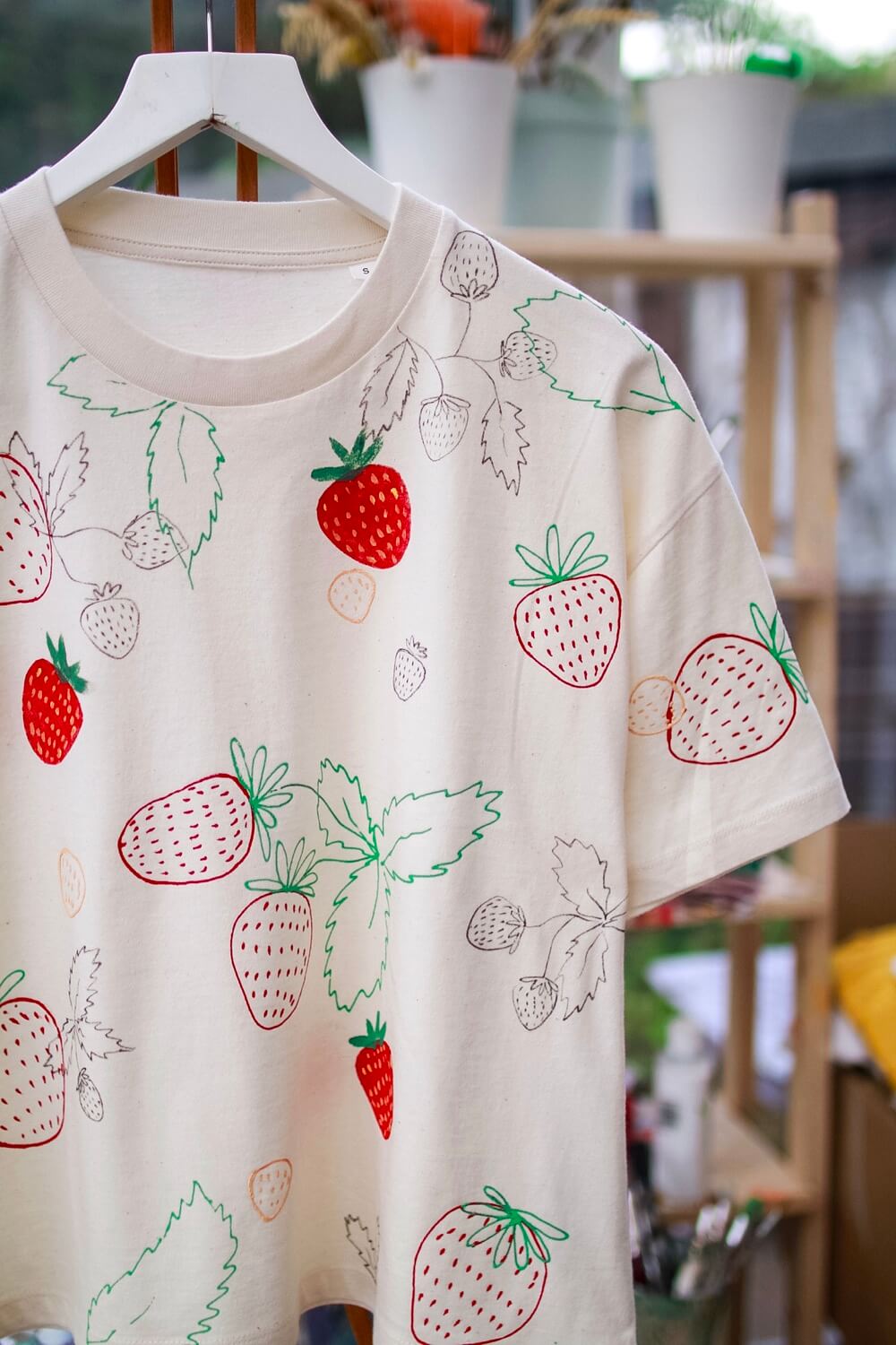 Hand Painted Strawberry Medley Limited Edition TShirt