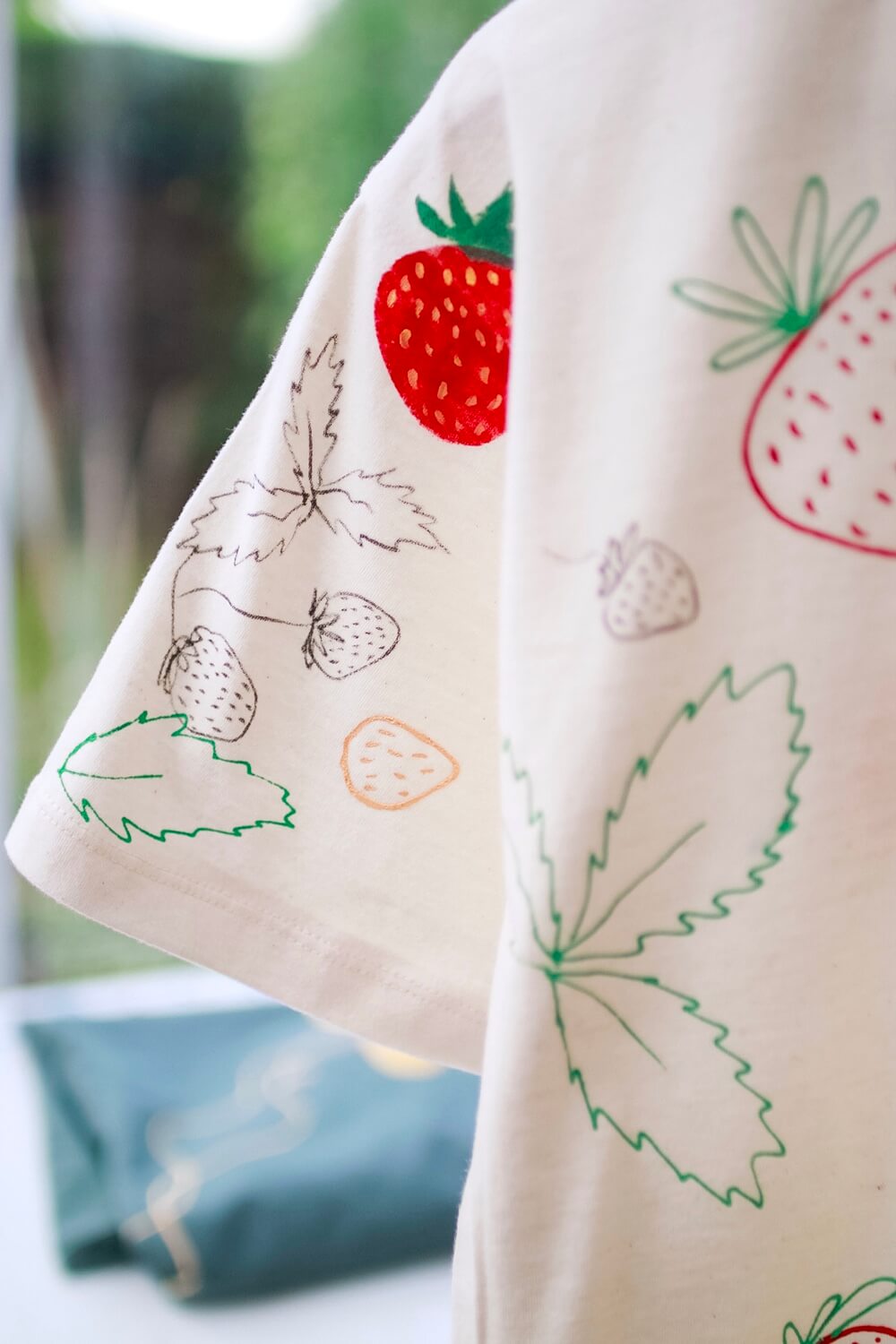 Hand Painted Strawberry Medley Limited Edition TShirt