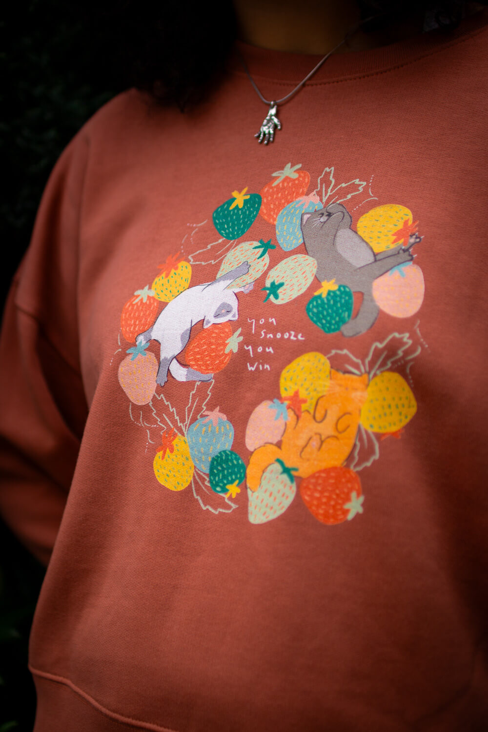 You Snooze You Win Boxy Sweatshirt