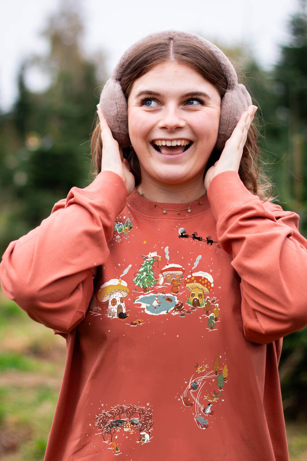 Christmas Shenanigans Oversized Top