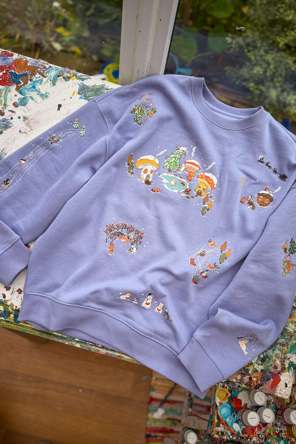 Christmas Shenanigans Oversized Sweater