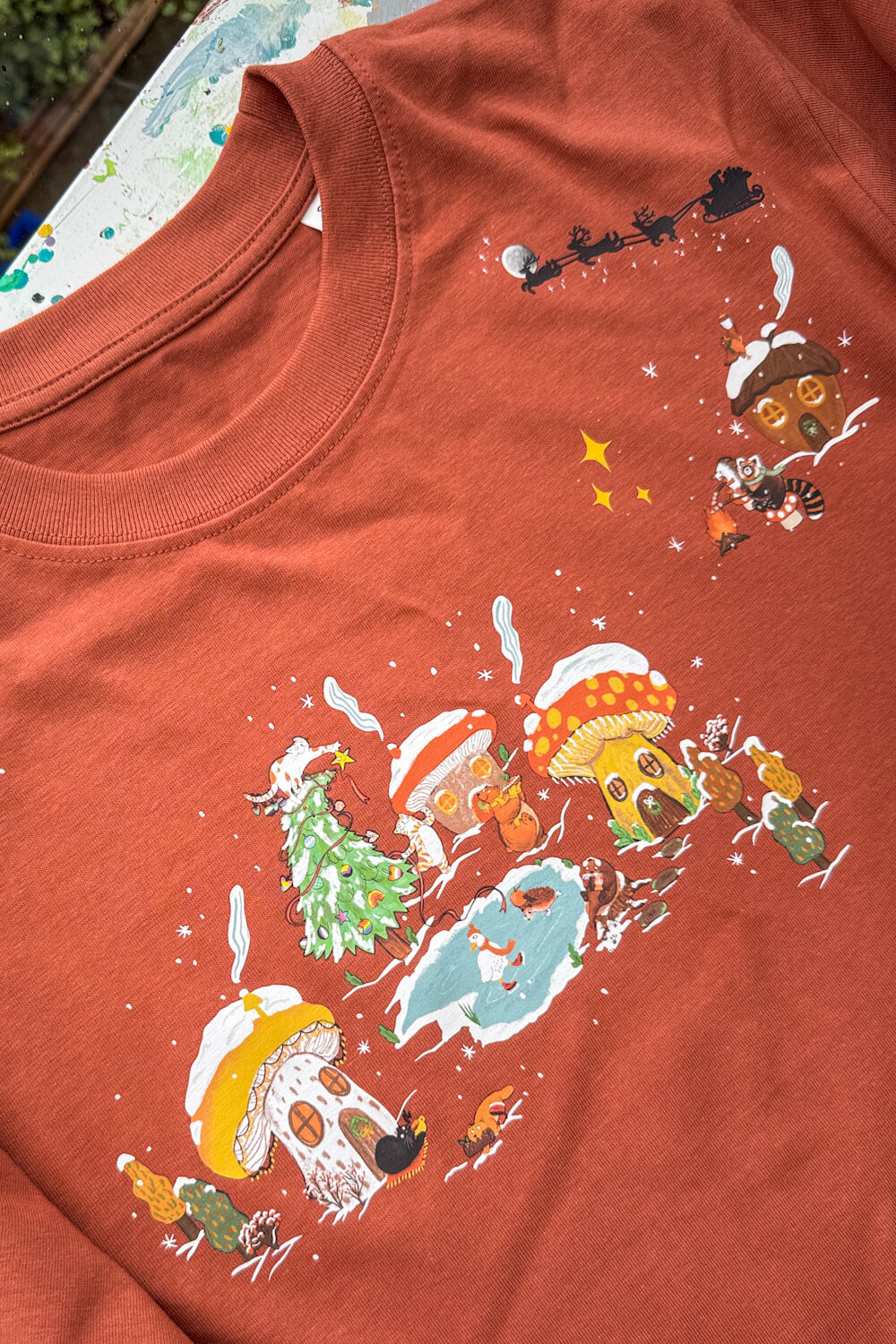 Christmas Shenanigans Oversized Top