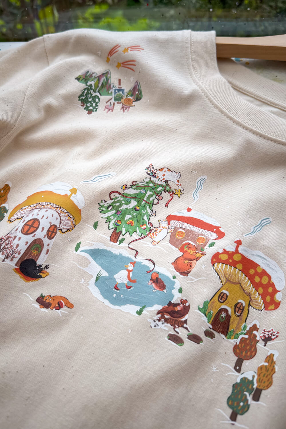 Christmas Shenanigans Oversized Top