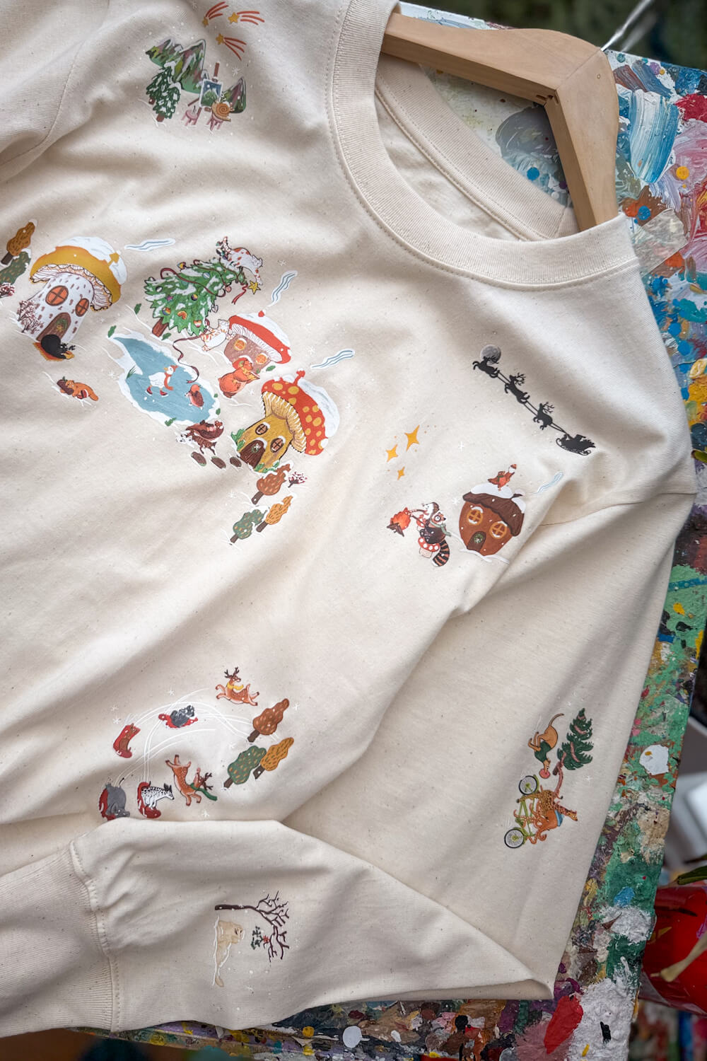 Christmas Shenanigans Oversized Top