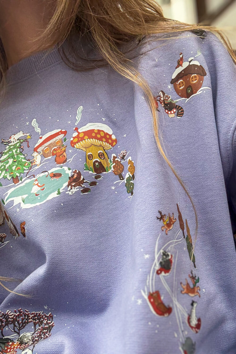 Christmas Shenanigans Oversized Sweater