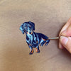 Customised Hand Painted, Realistic, Pet Portrait - We Are Hairy People