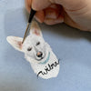 Customised Hand Painted, Realistic, Pet Portrait - We Are Hairy People