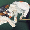 Customised Hand Painted, Realistic, Pet Portrait - We Are Hairy People
