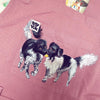 Customised Hand Painted, Realistic, Pet Portrait - We Are Hairy People